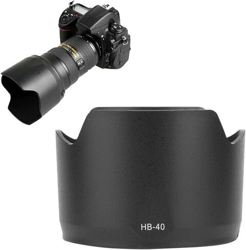غطاء عدسة Serounder HB-40، غطاء بديل لعدسة الكاميرا لعدسة Nikon AF-S 24-70mm f2.8G ED in Kuwait