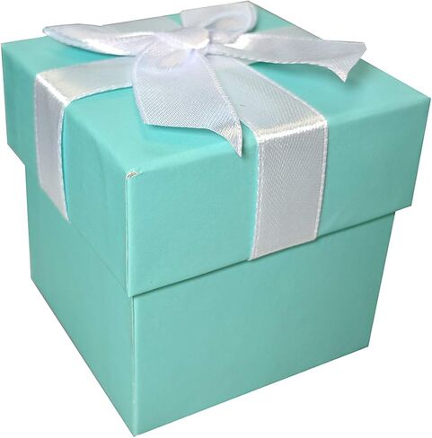 Robbins Egg Blue Jewelry Gift Favor Boxes - 12 Boxes in Kuwait