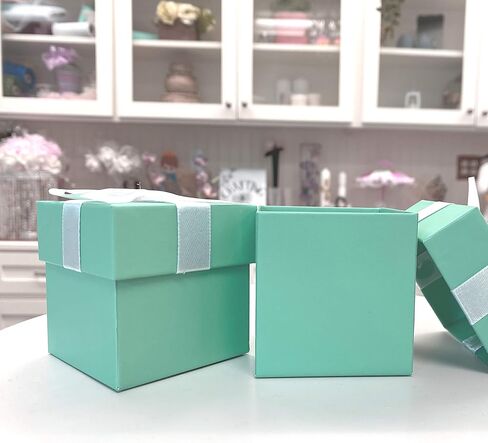 Robbins Egg Blue Jewelry Gift Favor Boxes - 12 Boxes in Kuwait