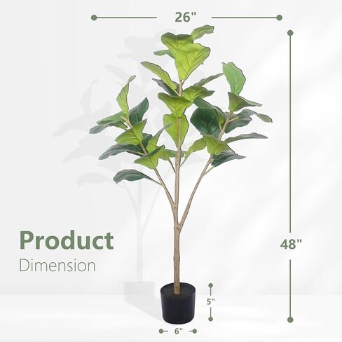 نبات ثعبان صناعي سوفتفليم 35 بوصة، نباتات سانسيفيريا صناعية بطول 2.9 قدم مع 27 ورقة سميكة نابضة بالحياة، نبات أخضر ثعبان مزيف في وعاء للمكتب المنزلي الداخلي وأي ديكور غرفة in Kuwait