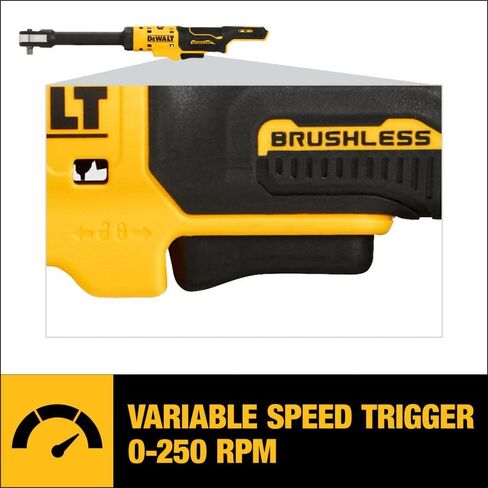 DEWALT XTREME 12V MAX* Cordless Ratchet, Brushless,3/8 in., Extended Reach, Tool Only (DCF503EB) in Saudi Arabia
