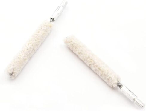 10 Pack Gun Cleaning Bore Cotton Mops Brushes 8-32 5-16 or 5-40 Threaded in Saudi Arabia