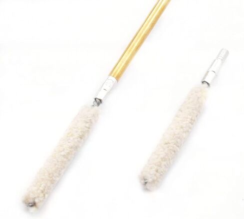 10 Pack Gun Cleaning Bore Cotton Mops Brushes 8-32 5-16 or 5-40 Threaded in Saudi Arabia