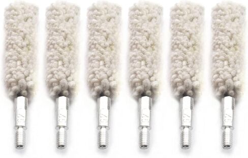 10 Pack Gun Cleaning Bore Cotton Mops Brushes 8-32 5-16 or 5-40 Threaded in Saudi Arabia