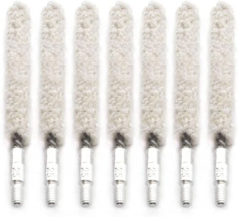 10 Pack Gun Cleaning Bore Cotton Mops Brushes 8-32 5-16 or 5-40 Threaded in Saudi Arabia