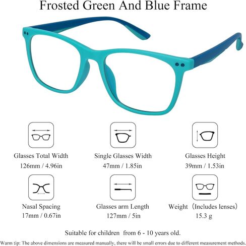 SooGree Blue Light Glasses for Kids Blue Light Blocking Glasses for Teen Boys Girls,Computer Screen Gaming TV Phone in Saudi Arabia