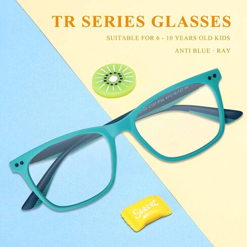 SooGree Blue Light Glasses for Kids Blue Light Blocking Glasses for Teen Boys Girls,Computer Screen Gaming TV Phone in Saudi Arabia