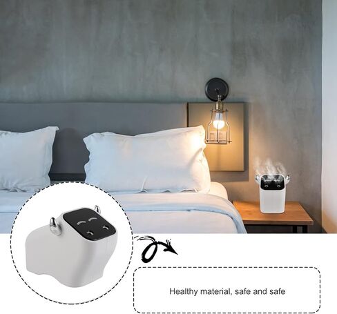 Essential Oil Diffuser Lucky Cow Cool Mist Humidifier USB Silent Aromatherapy Diffuser Desktop Aroma Mist Spray Machine for Car Office Room Bedroom Home Decor White in Kuwait