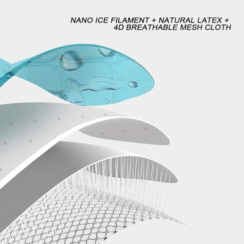 Infant Crib Latex Cooling Mat, Baby Stroller Cooling Pads Cover High Feeding Chair Soft Cushion(Green) in Kuwait