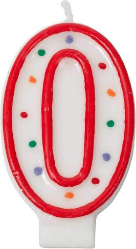 شموع عيد ميلاد منقطة من Jacent, 1-Pack in Kuwait