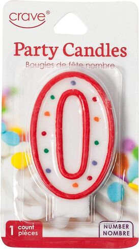 شموع عيد ميلاد منقطة من Jacent, 1-Pack in Kuwait