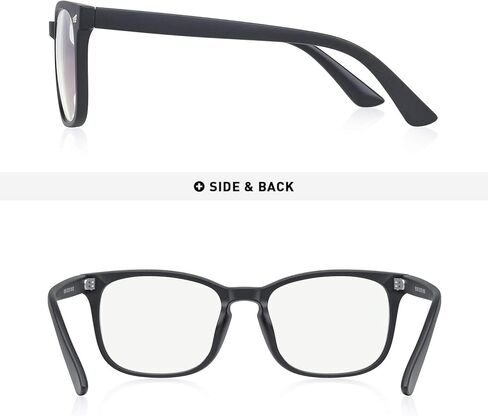 نظارات OLIEYE للكمبيوتر الزرقاء لحجب الضوء - نظارات ألعاب مربعة للنساء والرجال مضادة لإجهاد العين ونظارات ألعاب القراءة in Kuwait