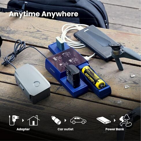 bronine Multi Brand 4 Port Camera Battery Charger & NP-FW50 Charging Kit 4 Pack Compatible with Sony A5100 A6000 A6300 A6400 A6500 Alpha A7 II A7R a7R II a7S II RX10 II III IV in Saudi Arabia