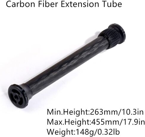 Cinebee ترايبود تمديد قضيب ألياف الكربون 2 قسم مركز عمود موسع in Kuwait