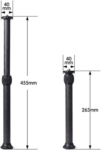 Cinebee ترايبود تمديد قضيب ألياف الكربون 2 قسم مركز عمود موسع in Kuwait