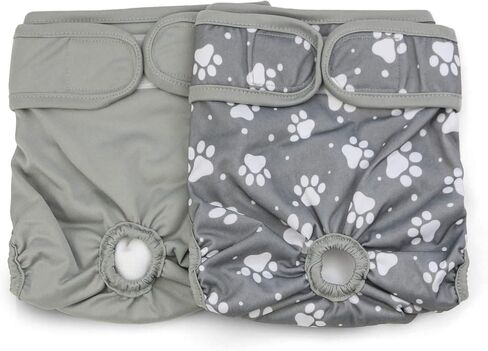 Female Dog Diaper Reusable Washable Durable Absorbent Cloth Doggie Diapers Pants- Dog Dresses Mini Skirt - Mermaid S in Saudi Arabia