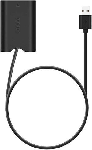 محول وصلة بطارية وهمية بتيار مستمر مع كيبل طاقة USB لكاميرات سوني M3/ M4/ M5/ M6/ M7/ RX100/ CX240E/ RX1R/ AS50/ HX90/ ZV1 من NP-BX1 in Kuwait