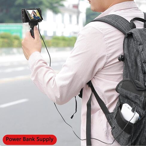 محول وصلة بطارية وهمية بتيار مستمر مع كيبل طاقة USB لكاميرات سوني M3/ M4/ M5/ M6/ M7/ RX100/ CX240E/ RX1R/ AS50/ HX90/ ZV1 من NP-BX1 in Kuwait