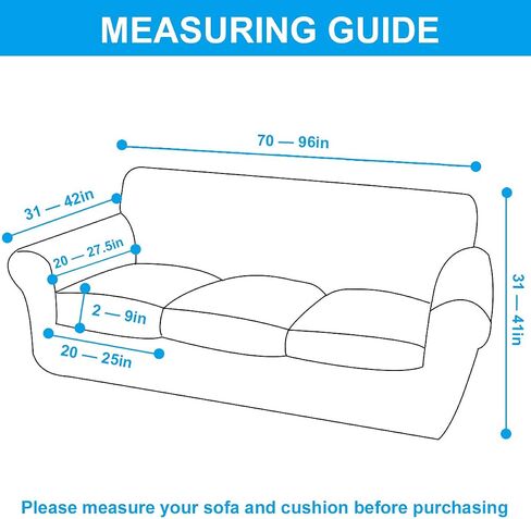 Velvet Couch Covers for 3 Cushion Couch Sofa Slipcover Velvet Plush Stretch Sofa Slipcover 4 Piece Sofa Covers for 3 Cushion Couch Covers Stretch Sofa Covers for Living Room Furniture Covers (Black) in Saudi Arabia