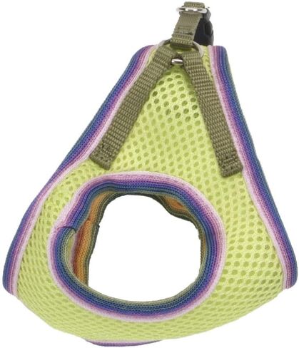 Coastal Pet Li'l Pals Comfort Mesh Dog Harness - No-Pull Step-in Dog Harness for Small Dogs & Puppies - Dog Cooling Vest - Lime - 3/8" x 8"-10" in Saudi Arabia