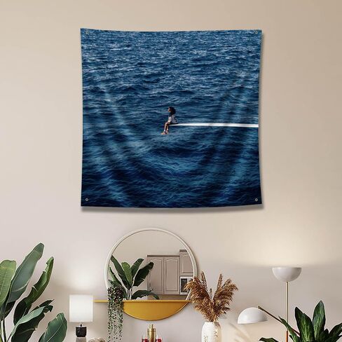 HOKIDO "SOS Art Music Album Tapestry Flag Wall Decor 4X4ft Printed Hanging Tapestry for Bedroom Dorm Decor in Kuwait