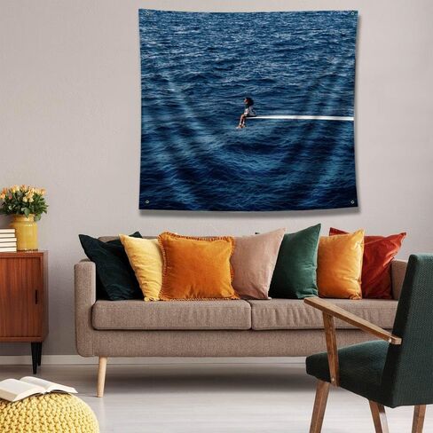 HOKIDO "SOS Art Music Album Tapestry Flag Wall Decor 4X4ft Printed Hanging Tapestry for Bedroom Dorm Decor in Kuwait