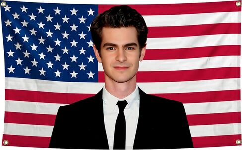 لافتة حائط من RLinea Andrew Tapestry Garfield مقاس 3X5Ft College Dorm Room Man مع 4 حلقات نحاسية in Kuwait