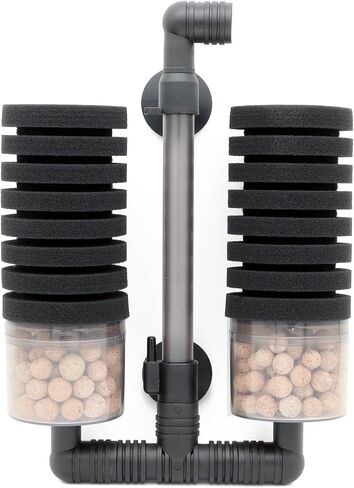 ALEGI Aquarium Double Bio Sponge Filter لخزان الأسماك حتى 55 جالونًا للقلي والبيتا والروبيان والنانو in Kuwait