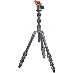 3 Legged Thing Albert Kit 2.0 Carbon Fiber Compact Travel Tripod System with AirHed Pro Ballhead - Earth Bronze (ALBERTKIT2) in Kuwait