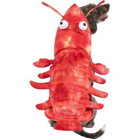 زي جراد البحر للكلاب من Rypet أزياء الهالوين المضحكة للكلاب الصغيرة ملابس الشتاء L in Kuwait