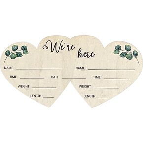 Twins Birth Announcement Sign for Hospital Twin Baby Newborn Sign in Saudi Arabia
