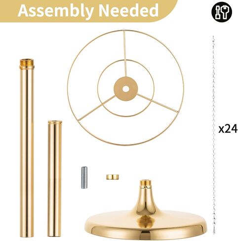 Nuptio 2 Pcs 23.6inch Tall Gold Crystal Wedding Centerpieces Flower Vases for Party Tables Decorations in Saudi Arabia
