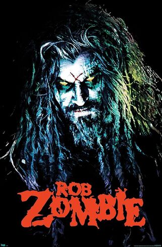 Trends International Rob Zombie - ملصق حائط HellBilly، مقاس 22.37 بوصة × 34.00 بوصة، إصدار غير مؤطر in Kuwait