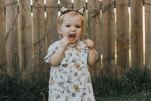 Jangles - Stainless Steel Teething Bracelet and Fidget Toy - Made in USA - by Kleynimals in Kuwait