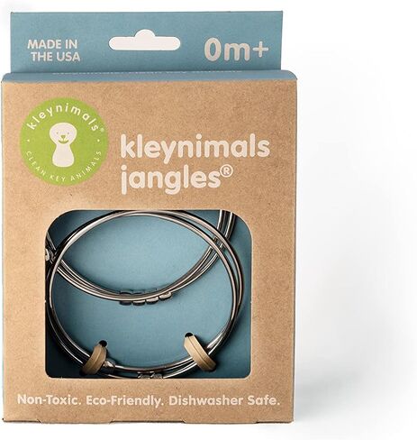 Jangles - Stainless Steel Teething Bracelet and Fidget Toy - Made in USA - by Kleynimals in Kuwait