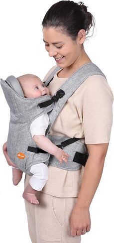 حاملة الأطفال Dreambaby Oxford قابلة للتعديل 3 في 1 - غطاء أطفال مريح وأنيق لحديثي الولادة وحتى الأطفال الصغار - مناسب للأطفال الذين يتراوح وزنهم بين 7.5 و33 رطلاً (من عمر 3 إلى 12 شهرًا تقريبًا) in Saudi Arabia