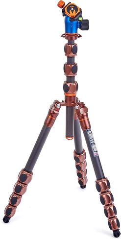 3 Legged Thing Albert Kit 2.0 Carbon Fiber Compact Travel Tripod System with AirHed Pro Ballhead - Metallic Slate Grey (ALBERTKITGREY2) in Saudi Arabia