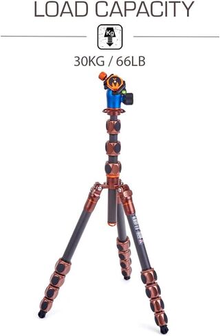 3 Legged Thing Albert Kit 2.0 Carbon Fiber Compact Travel Tripod System with AirHed Pro Ballhead - Metallic Slate Grey (ALBERTKITGREY2) in Saudi Arabia