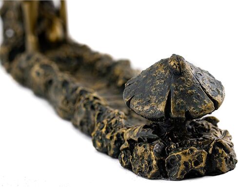 Top Collection Fairy and Mushroom Incense Holder-Hand Painted Mythical Creature with Bronze Finish Look - 10-Inch Collectible Figurine in Saudi Arabia