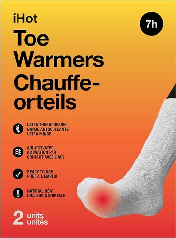 نيت باك اي هوت: مدفئات اصابع القدم: 20 عبوة - تنشط بالهواء، حتى 11 ساعة من الحرارة، للاستعمال مرة واحدة وآمنة (تحتوي كل عبوة على زوج واحد) in Kuwait