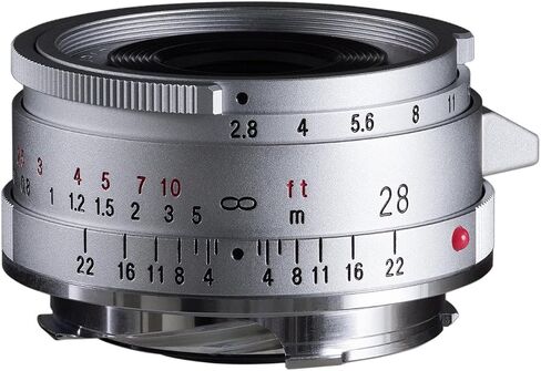 Voigtlander 28mm F2.8 Color-Skopar-M, Type 2 (Silver) in Saudi Arabia
