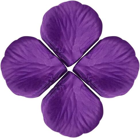 Joinwin 1200 PCS Purple Lavender White Mixed Artificial Silk Rose Petals for Wedding Party Favors Decoration and Vase Home Decor Wedding Bridal Decoration in Kuwait