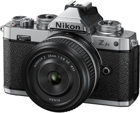 كاميرا Nikon ZFC بدون مرآة مع عدسة مقاس 28 مم (1673) مع محول تركيب Nikon FTZ II، وبطاقة ذاكرة Extreme سعة 64 جيجابايت، ومناديل مبللة مكونة من 5 عبوات in Saudi Arabia