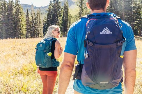 Gregory Sula 8 H2O Unisex Day Hiking/Backpacking Hydration/Mountain Biking Backpack, 3L Water Reservoir/Bladder Included, One Size Fits All, Aurora Black in Kuwait