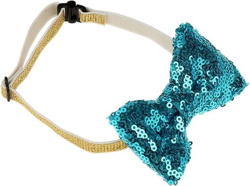 2 Pcs Birthday Hat, Pet Cat Dog Birthday Caps Reusable Headwear Bowknot Party Costume Perfect Dog or Puppy Birthday Gift (Blue) in Saudi Arabia