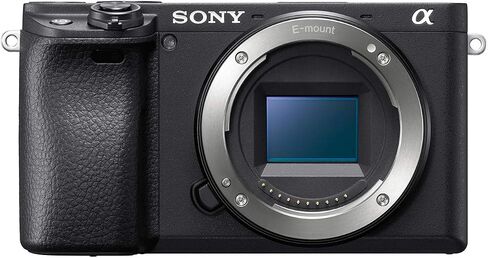 Sony Alpha a6400 Mirrorless Digital Camera (Body Only) Bundle with E-Mount Lens (Black), Shooting Grip and Tripod, Camera System Gadget Bag, 64GB Memory Card, 1300mAh Battery (2-Pack) (11 Items) in Saudi Arabia