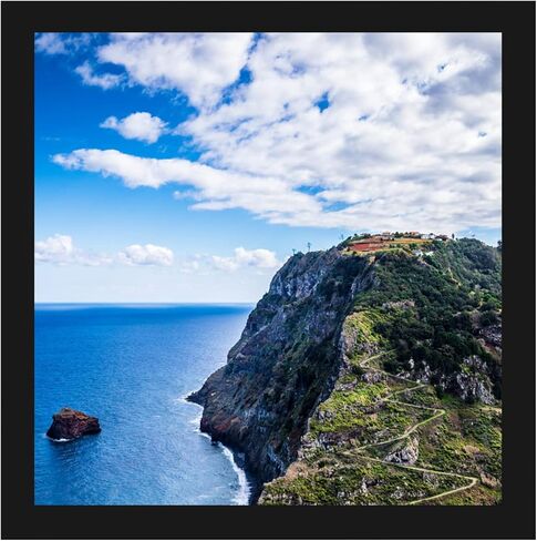 MENNTHUI 12.5x12.5 Black Picture Frame, Wall Mounting, Decoration for Photos, Paintings, Posters, Artwork in Kuwait