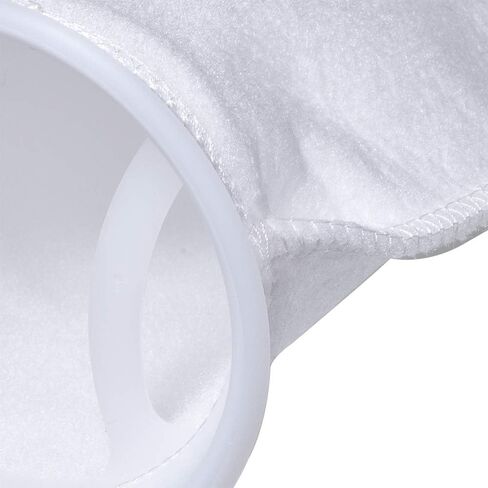 ALEGI Aquarium Filter Socks 4 inch by 14 Inch Long, 200 Micron - 4 Inch Ring Aquarium Felt Filter Bags - 4Pack in Saudi Arabia
