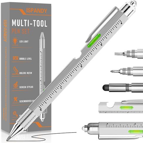 هدايا عيد ميلاد للأب الرجال الذين لا يريدون شيئًا، 9 في 1 هدايا للآباء من أقلام متعددة الأدوات من الزوجة والابنة، هدايا عيد الحب له، للجد، أدوات تخزين للأب الرجال... in Kuwait