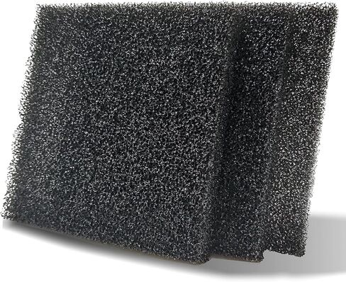 Helidrago Aquarium Filter Media Coarse, Filter Sponge Pad for Fish Tank, Cut to Fit Any Aquarium Filter, 3 Pieces in Kuwait